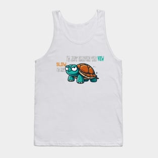 funny turtle I’m not slow, I’m just enjoying the view Tank Top